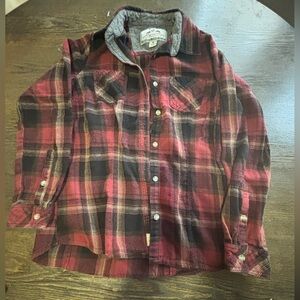 Legendary Whitetails Red and Black Plaid Shirt